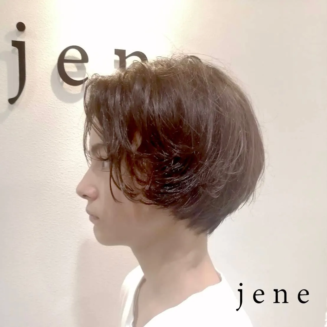 #メンズショートボブ